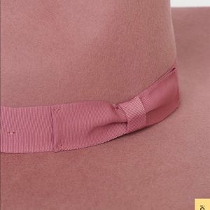 Adrian Rose Wool Fedora Hat from Lulus